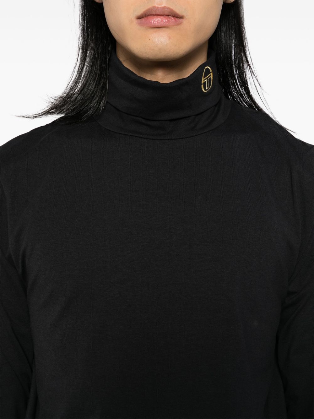 logo-embroidered sweater