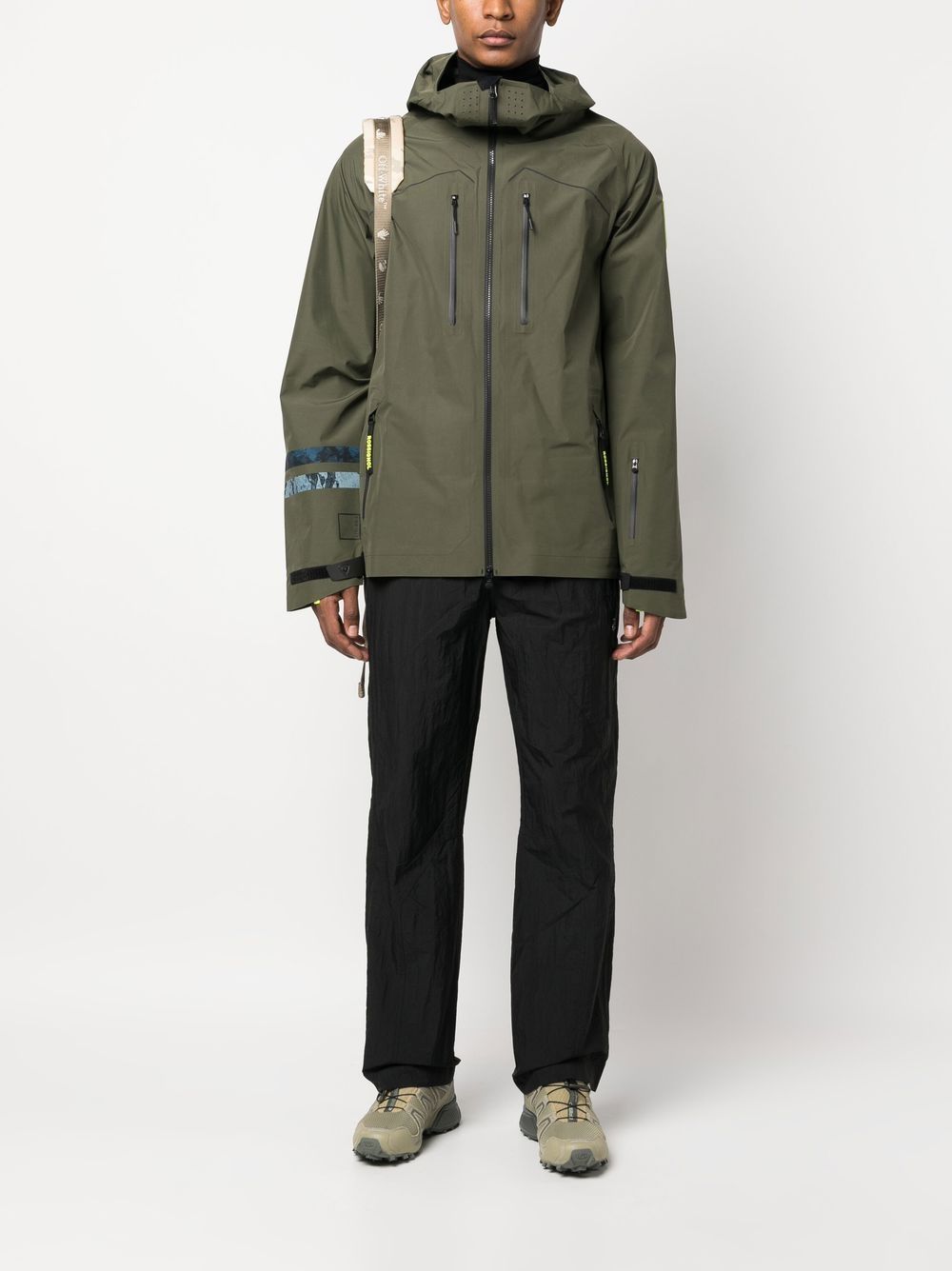 Ride Free hooded ski jacket
