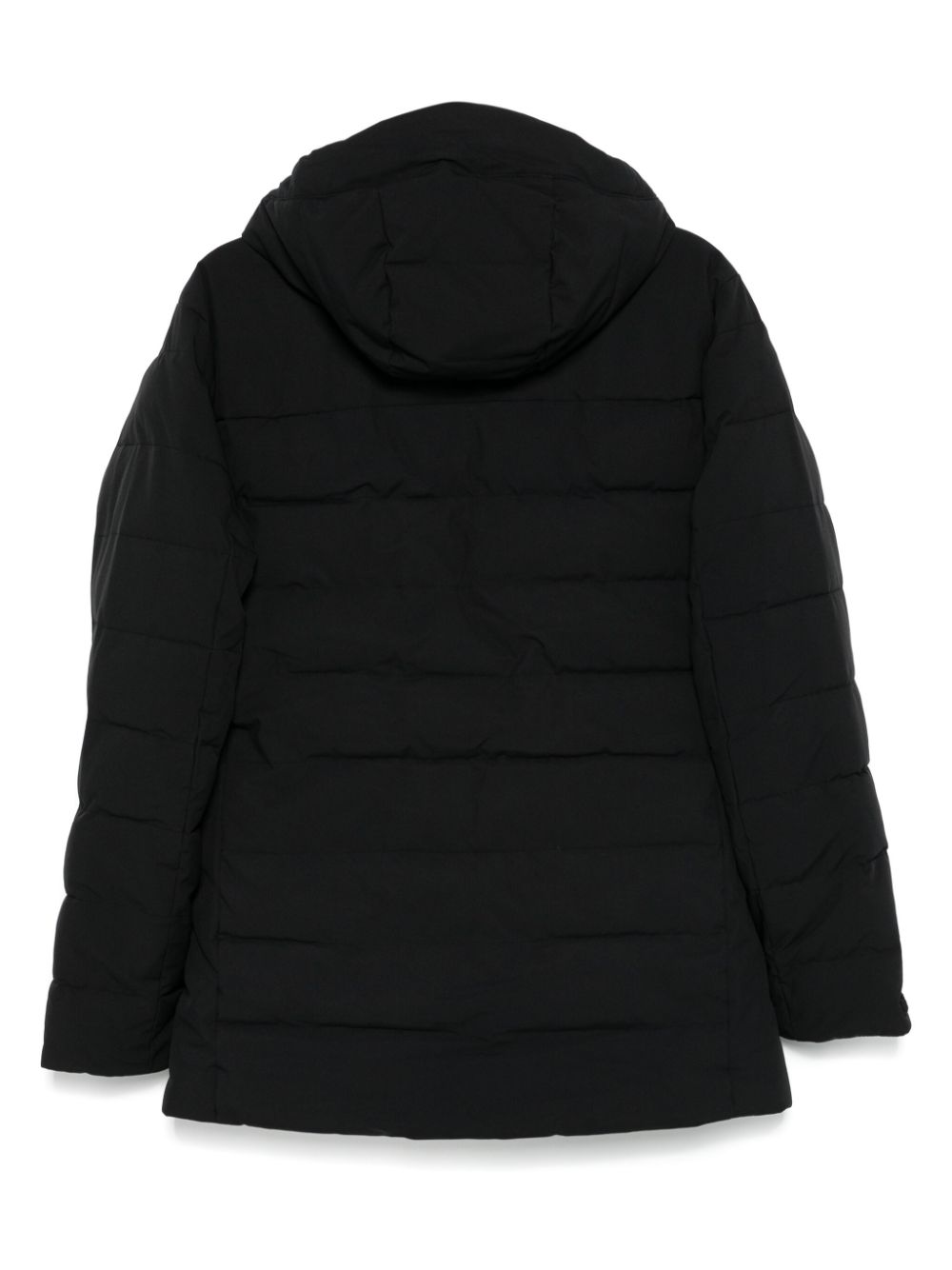 Puffy ski parka