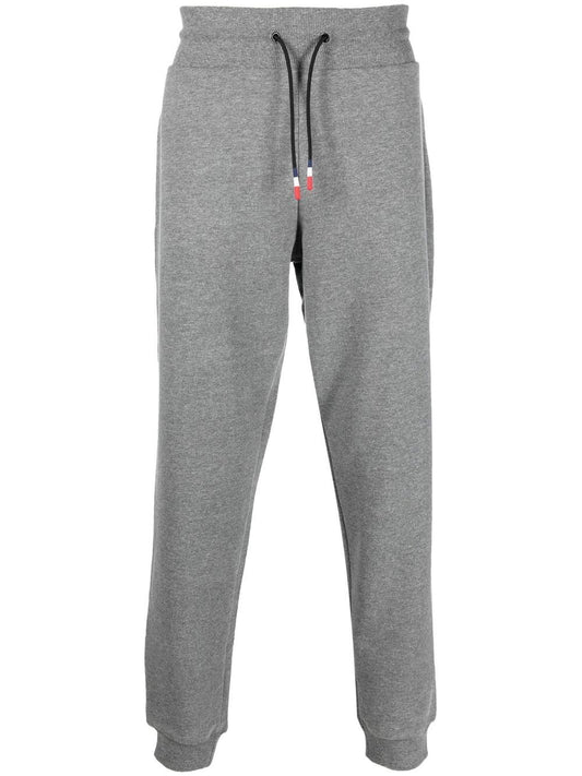 pantalon de survêtement en coton avec patch logo