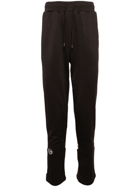 embroidered-logo track pants