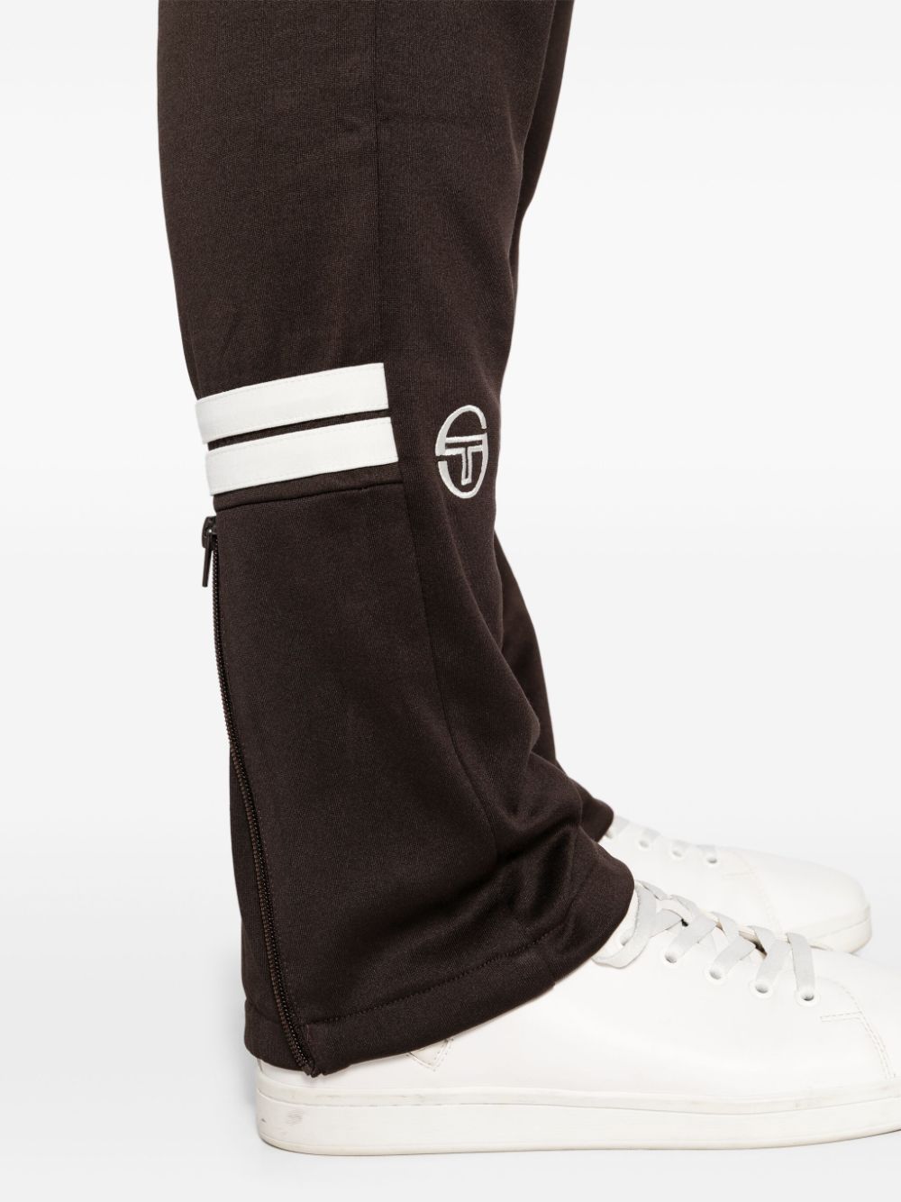 embroidered-logo track pants