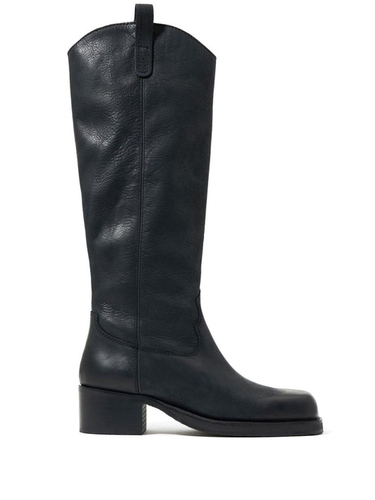 45mm leather cowboy boots