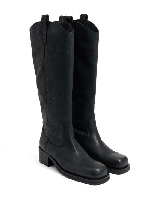 45mm leather cowboy boots