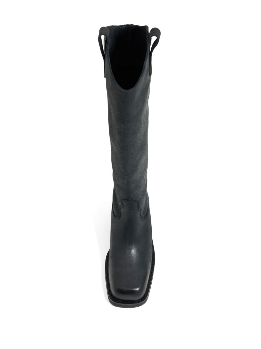45mm leather cowboy boots