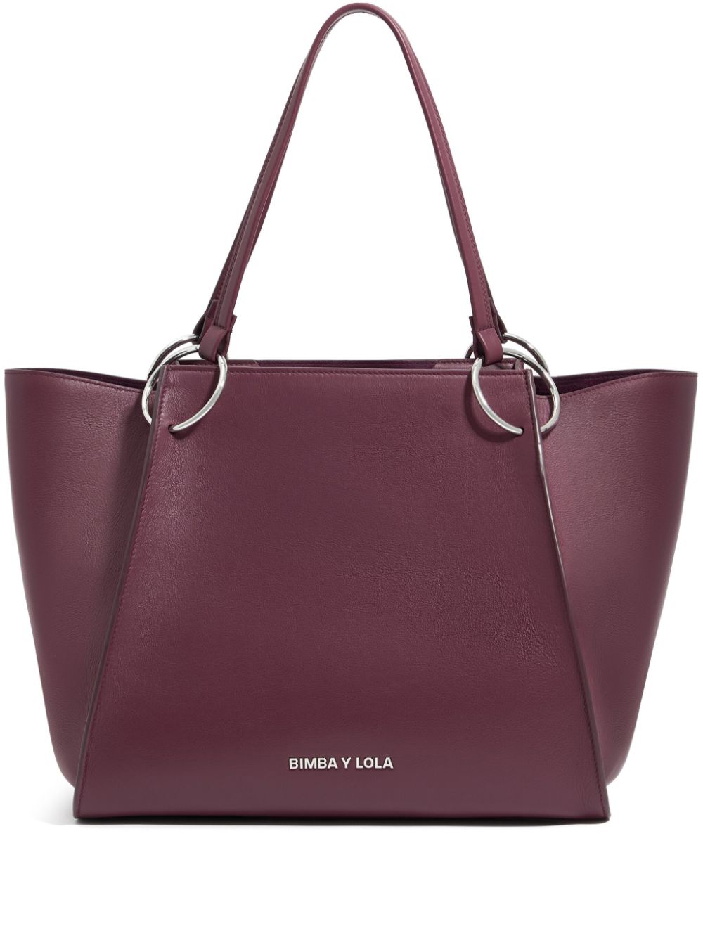large leather tote bag