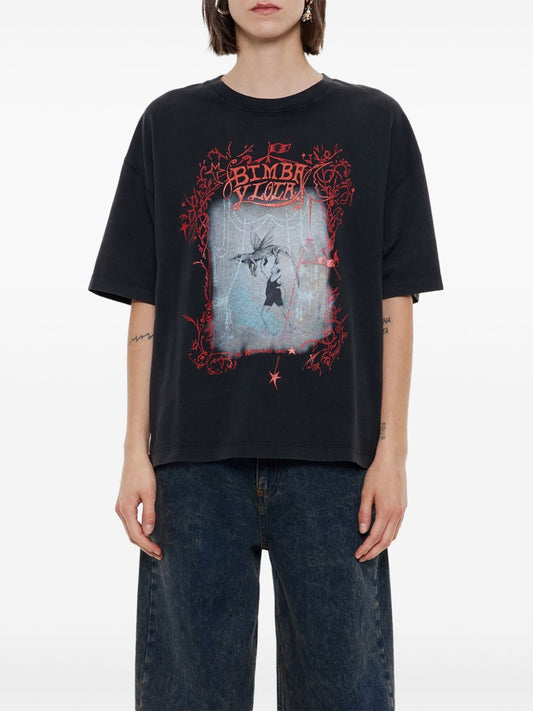 logo-print T-shirt