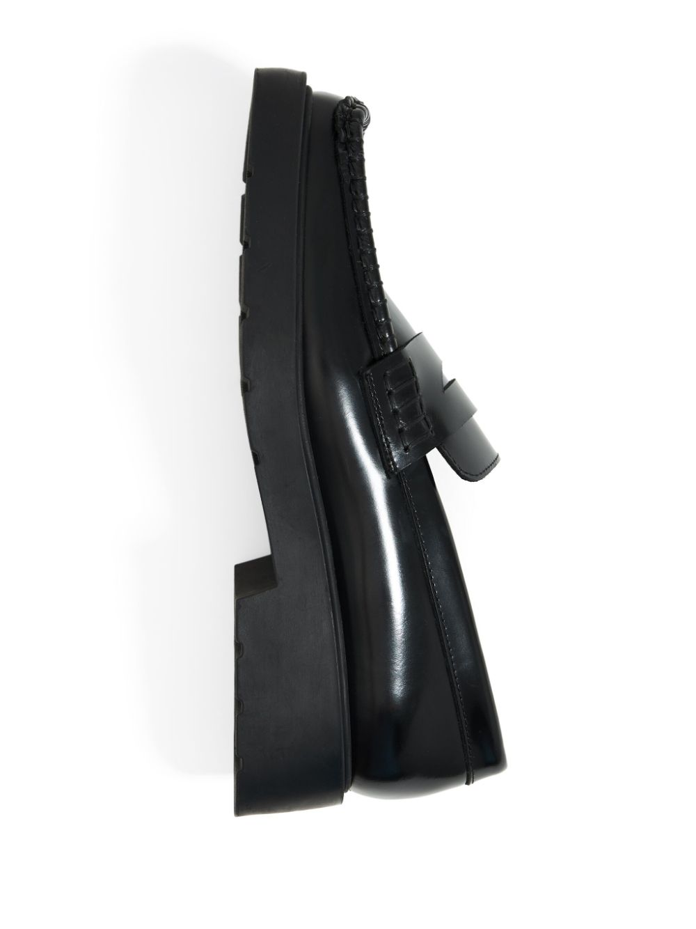 leather loafers