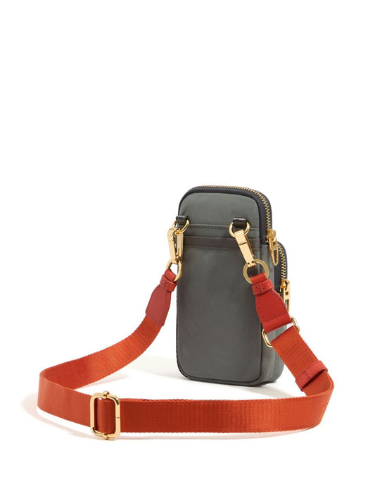 logo-lettering phone pouch
