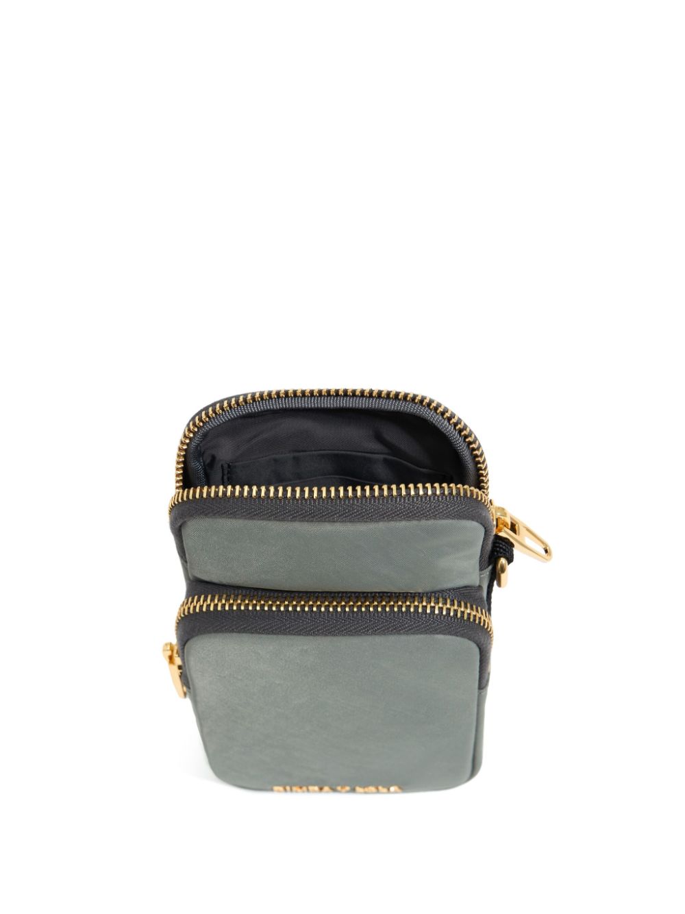 logo-lettering phone pouch