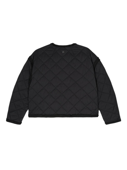 veste matelassée à épaules tombantes