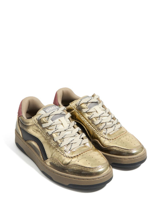 baskets en cuir