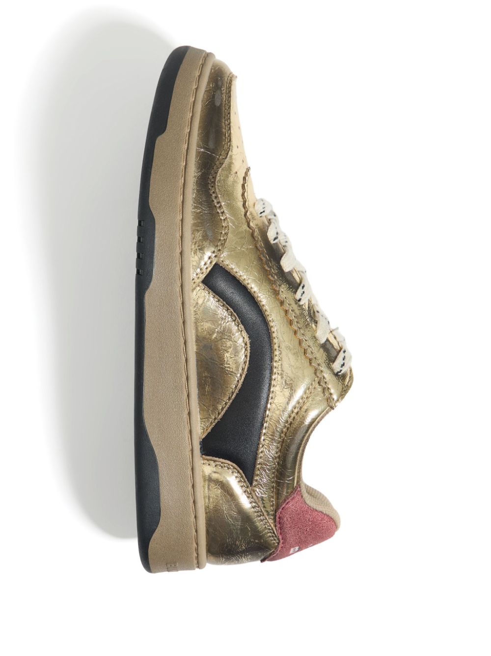 baskets en cuir
