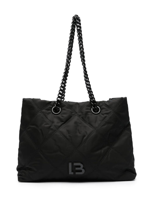 large quilted shoulder bag