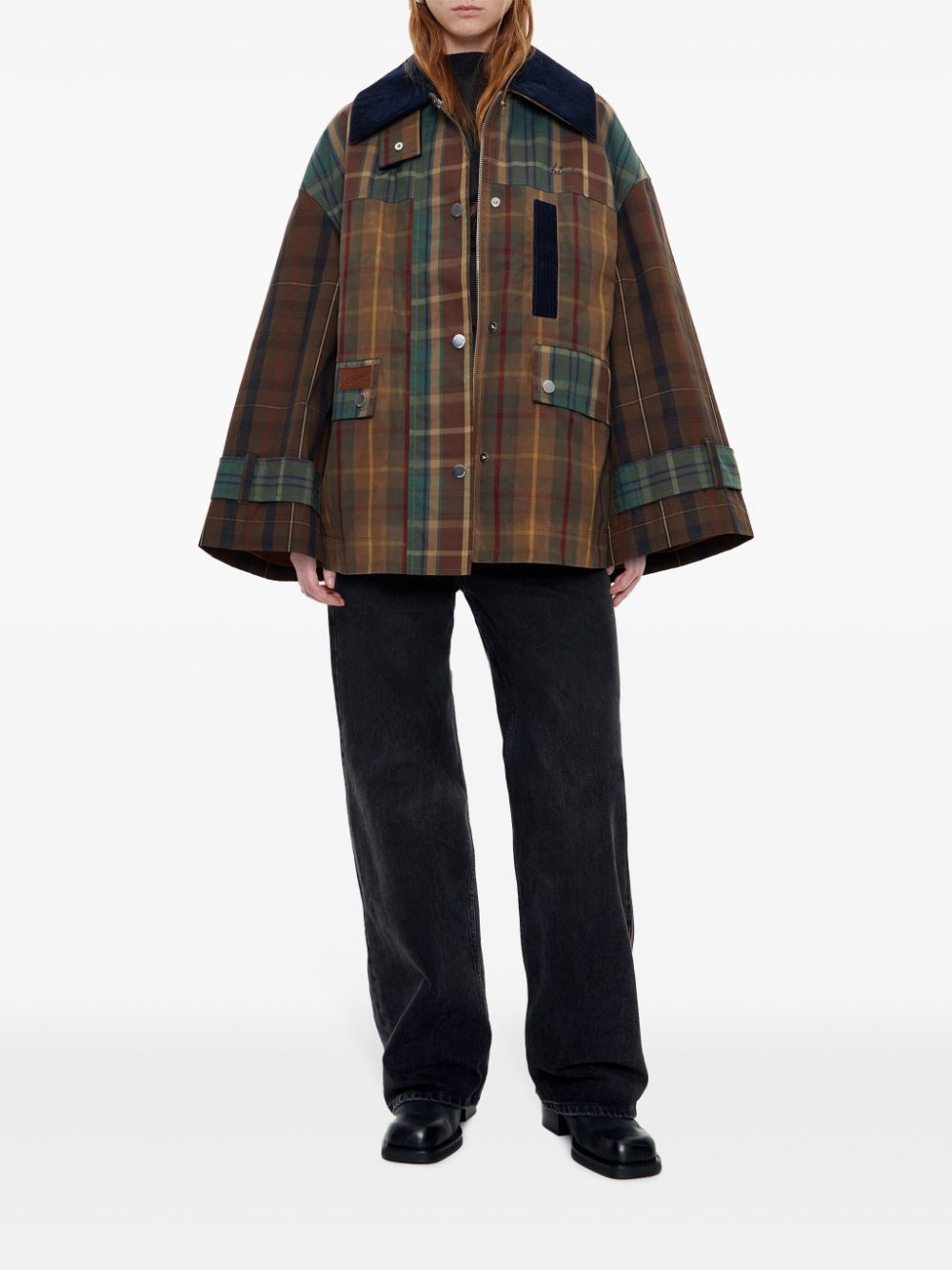checkered jacket