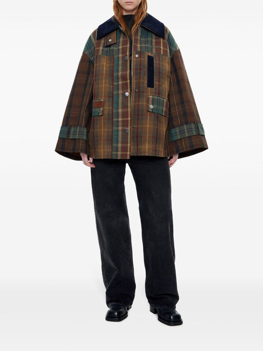 checkered jacket