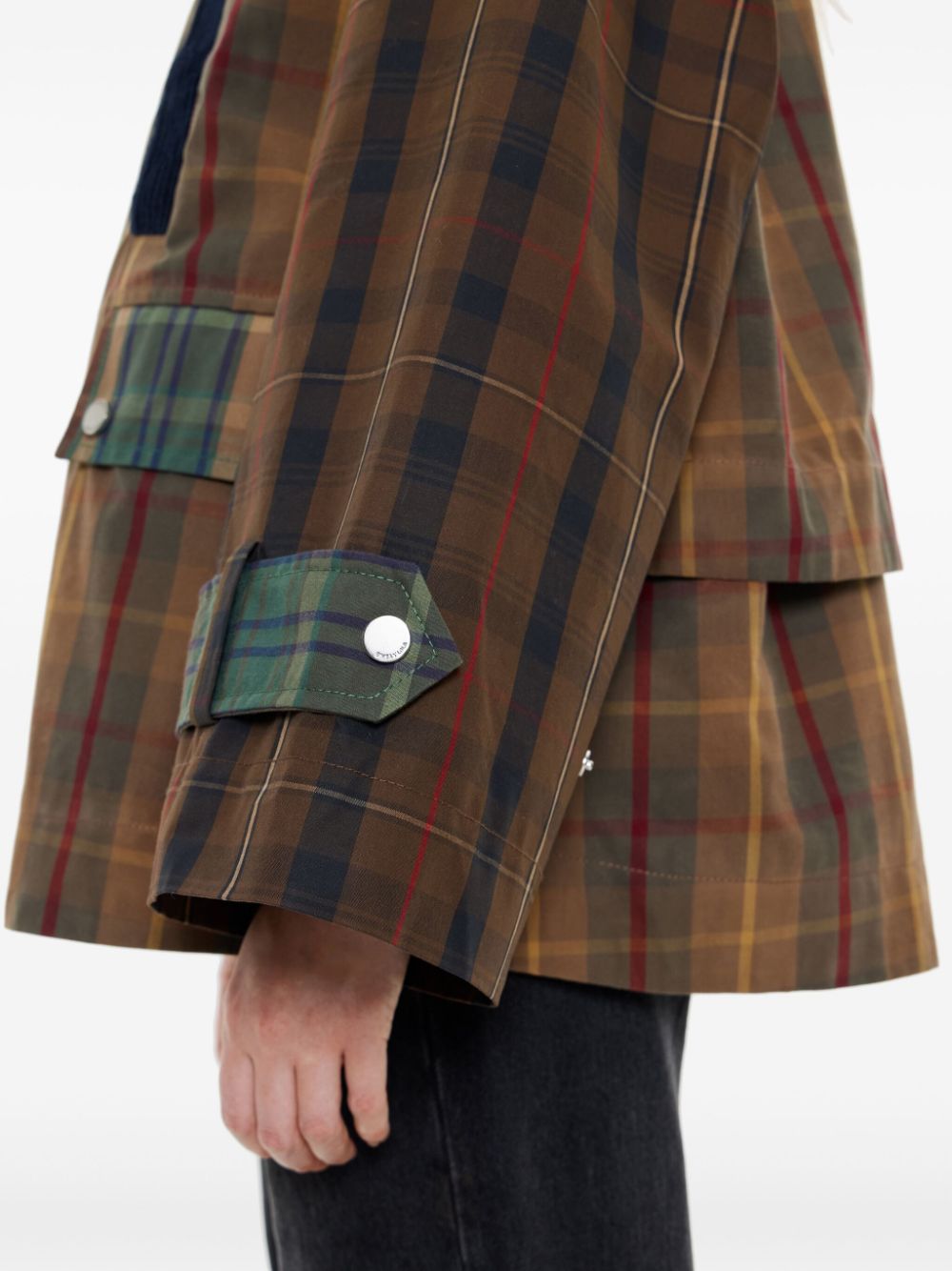 checkered jacket