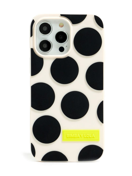 polka-dot print iPhone 14 Pro Max case