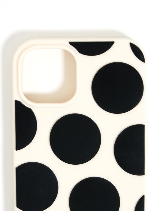 polka-dot print iPhone 14 Pro Max case