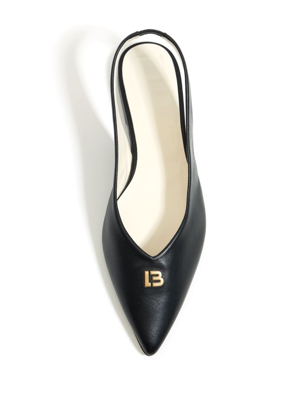 slingback leather ballerina shoes