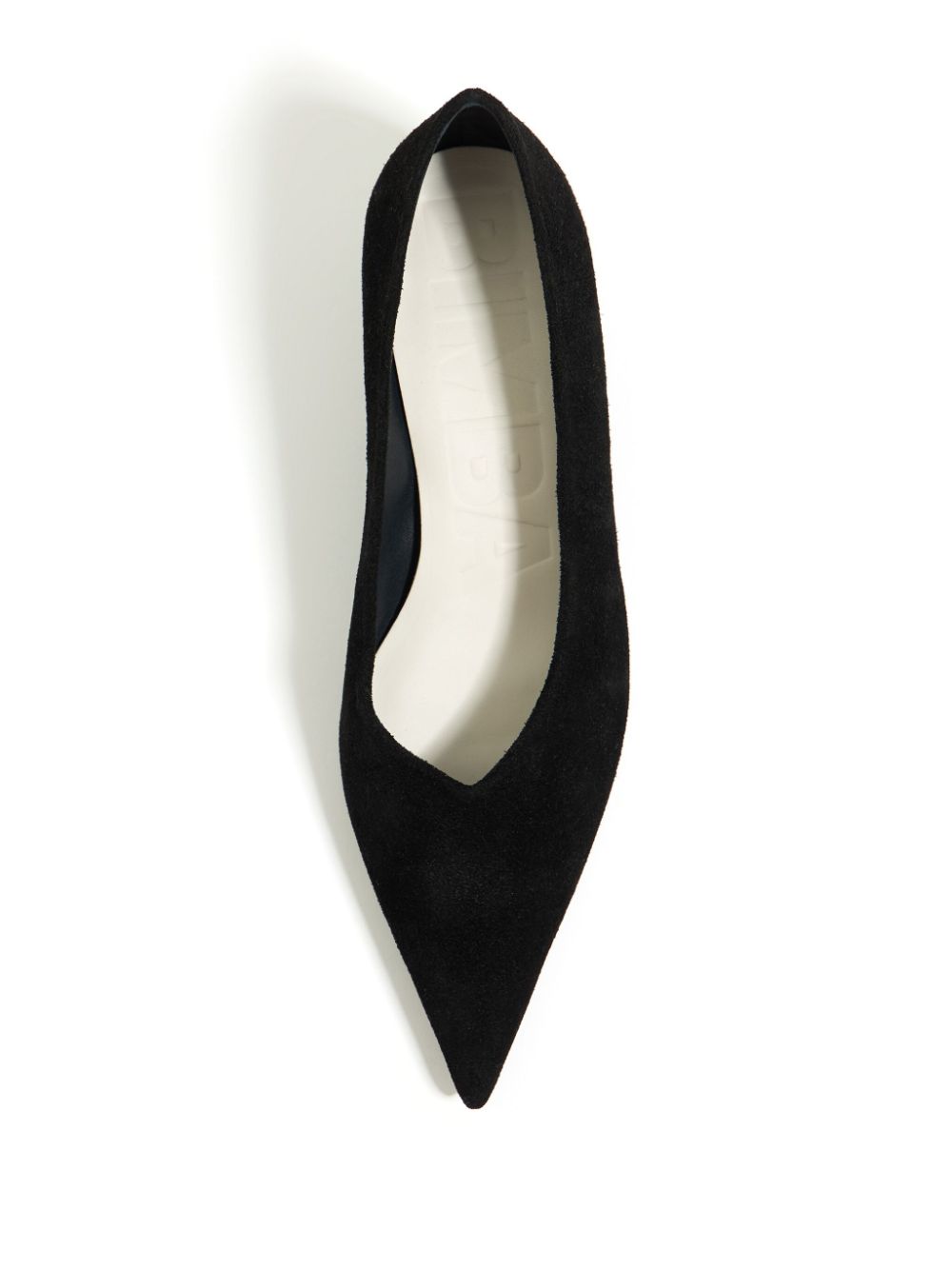 45mm suede pumps