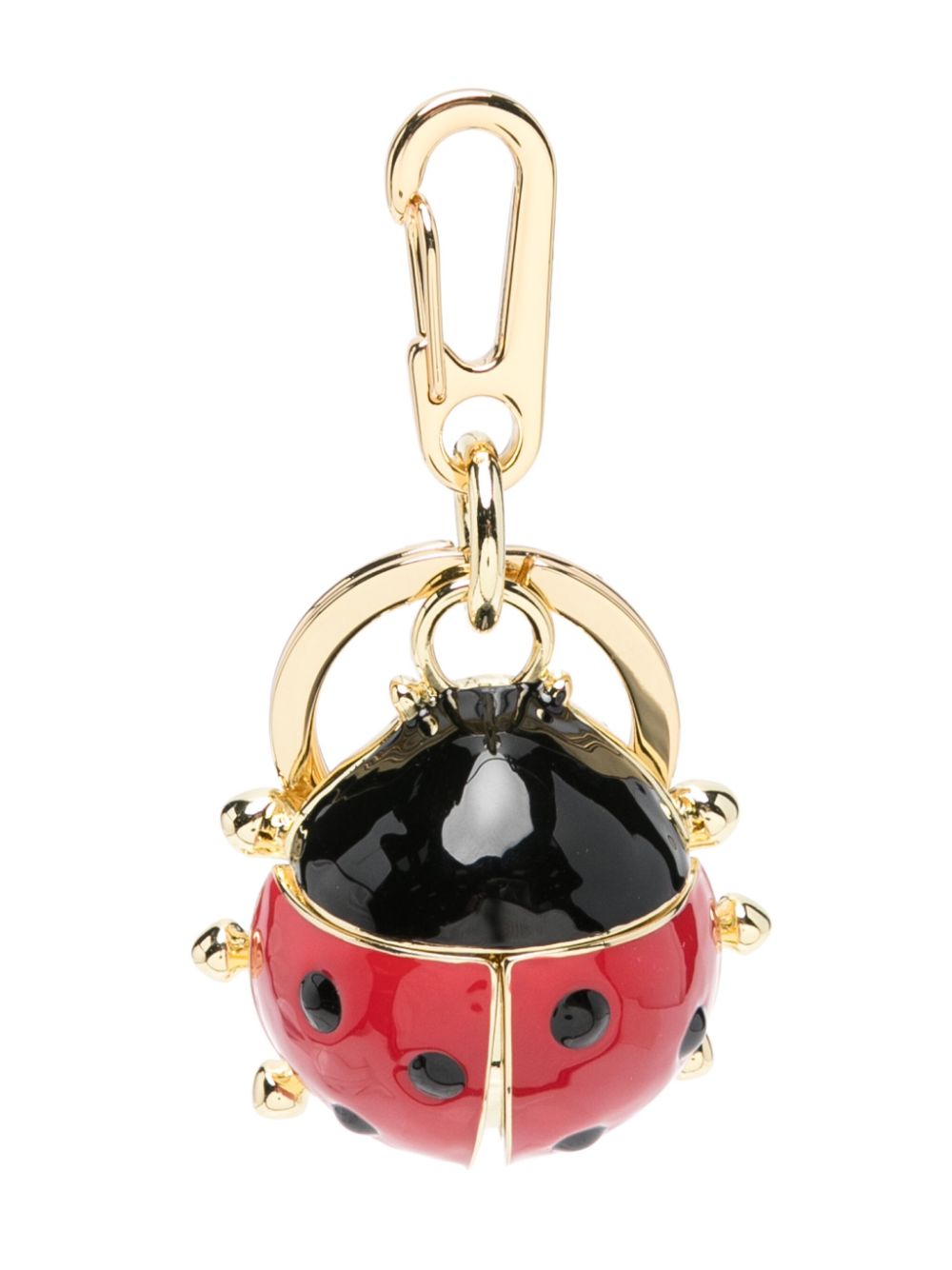 porte-clés pendentif coccinelle