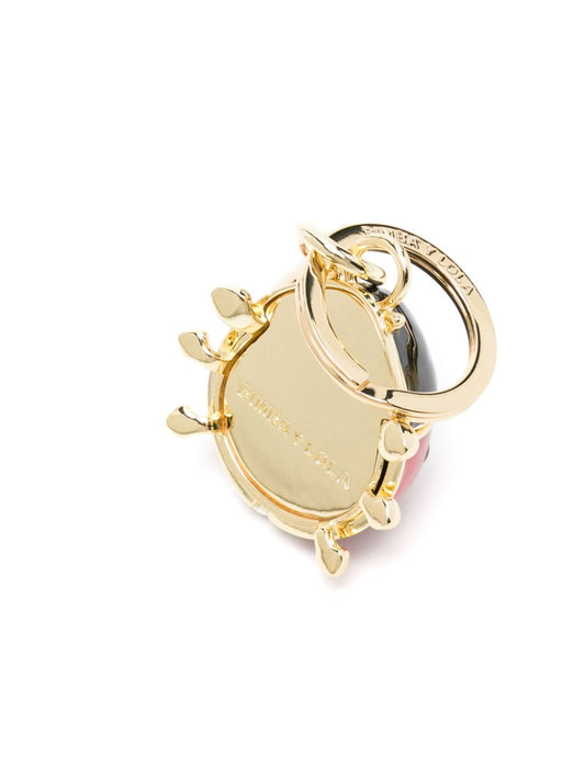 ladybug-pendant keyring