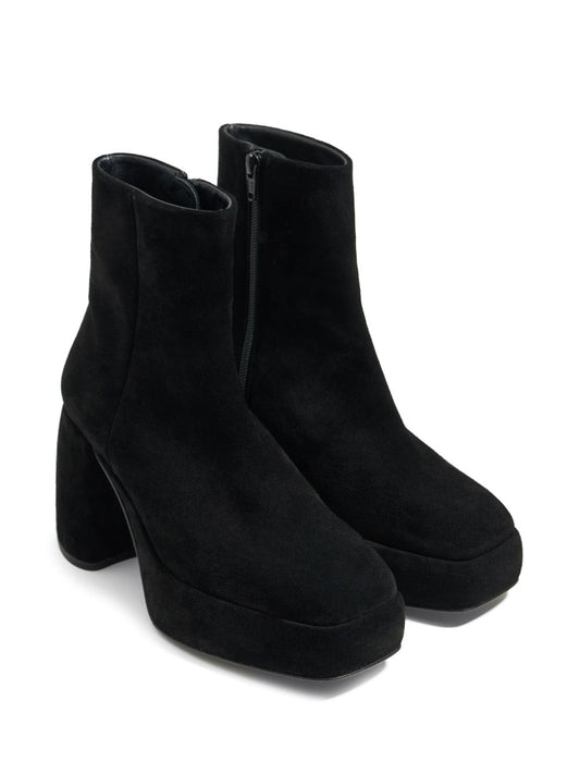 95mm suede ankle boots