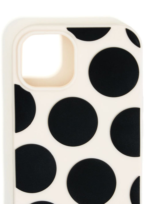 polka-dot iPhone 15 case