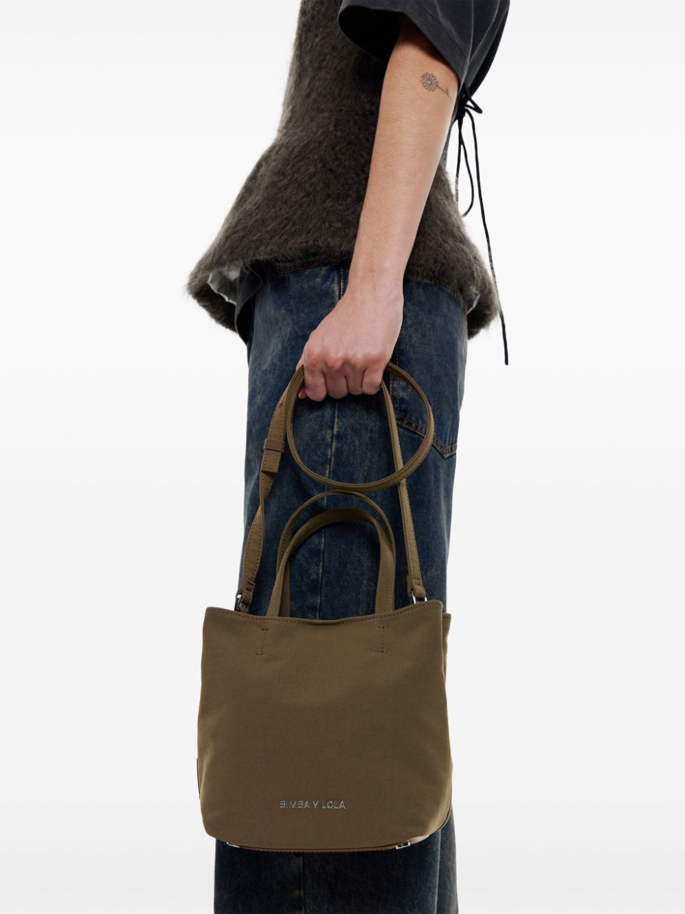 small Gabardine Chihuahua cross body bag