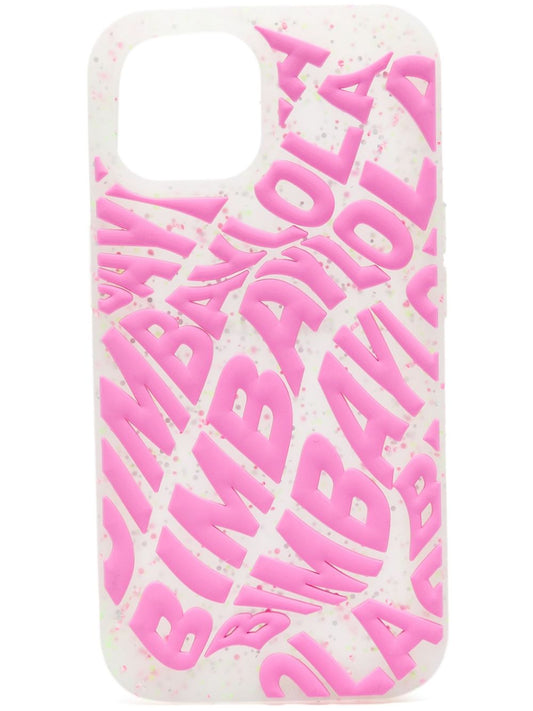 logo-embossed iPhone 15 case