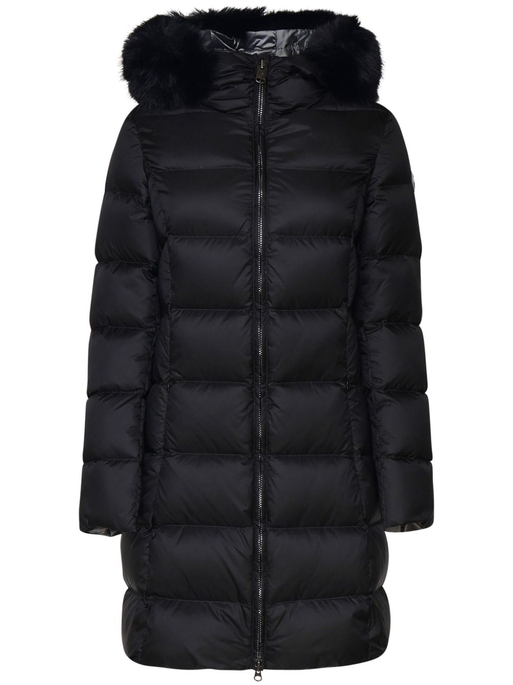 logo-patch coat