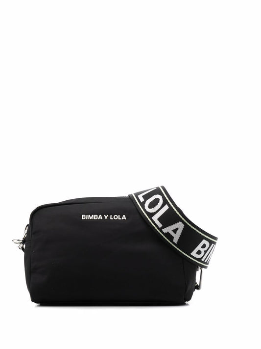 small logo-plaque shoulder bag
