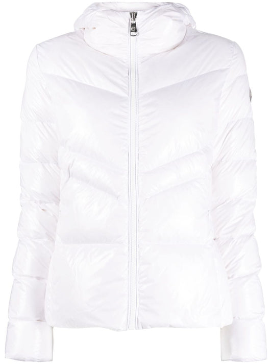 duck down hooded jacket