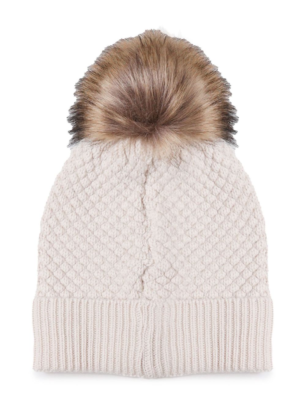 pompom beanie hat
