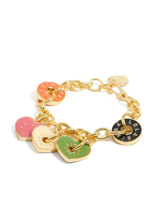 heart-charm bracelet