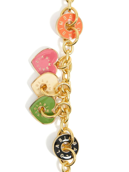 heart-charm bracelet