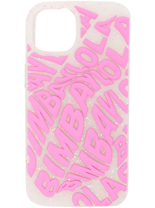 logo-embossed iPhone 14 case