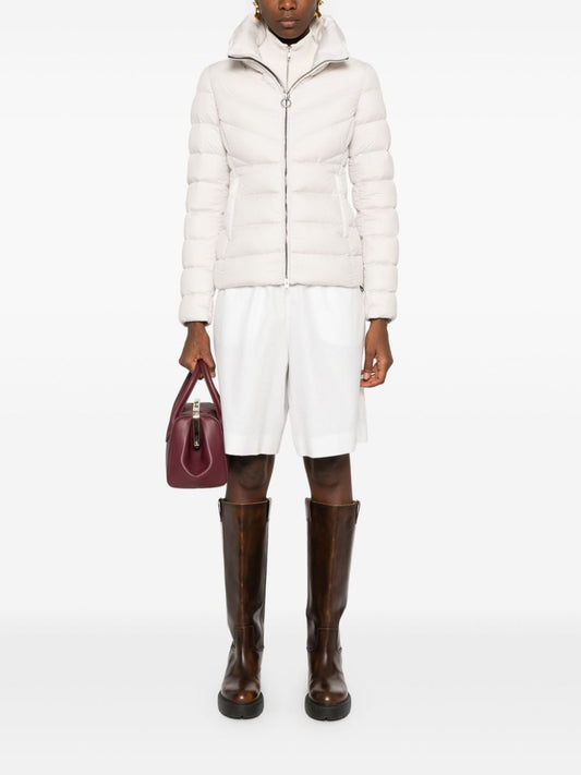 quilted puffer jacket