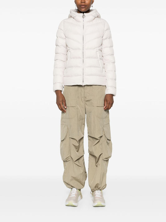 hooded puffer jacket