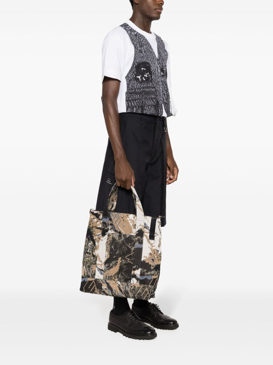 Sac fourre-tout en jacquard des Alpes suisses