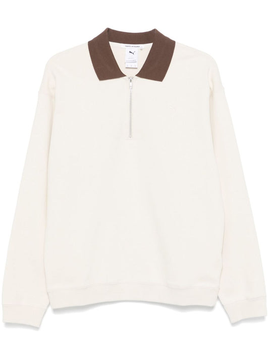 quarter-zip sweater