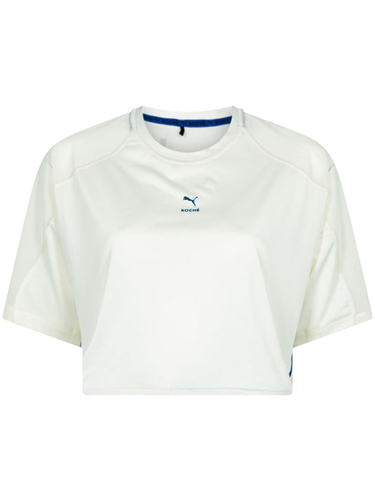 x Koché cropped T-shirt