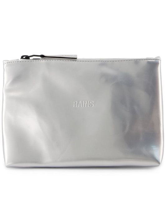 logo-debossed wash bag