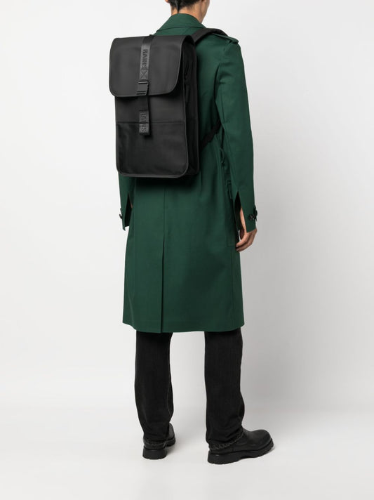 mini Trail logo-debossed backpack