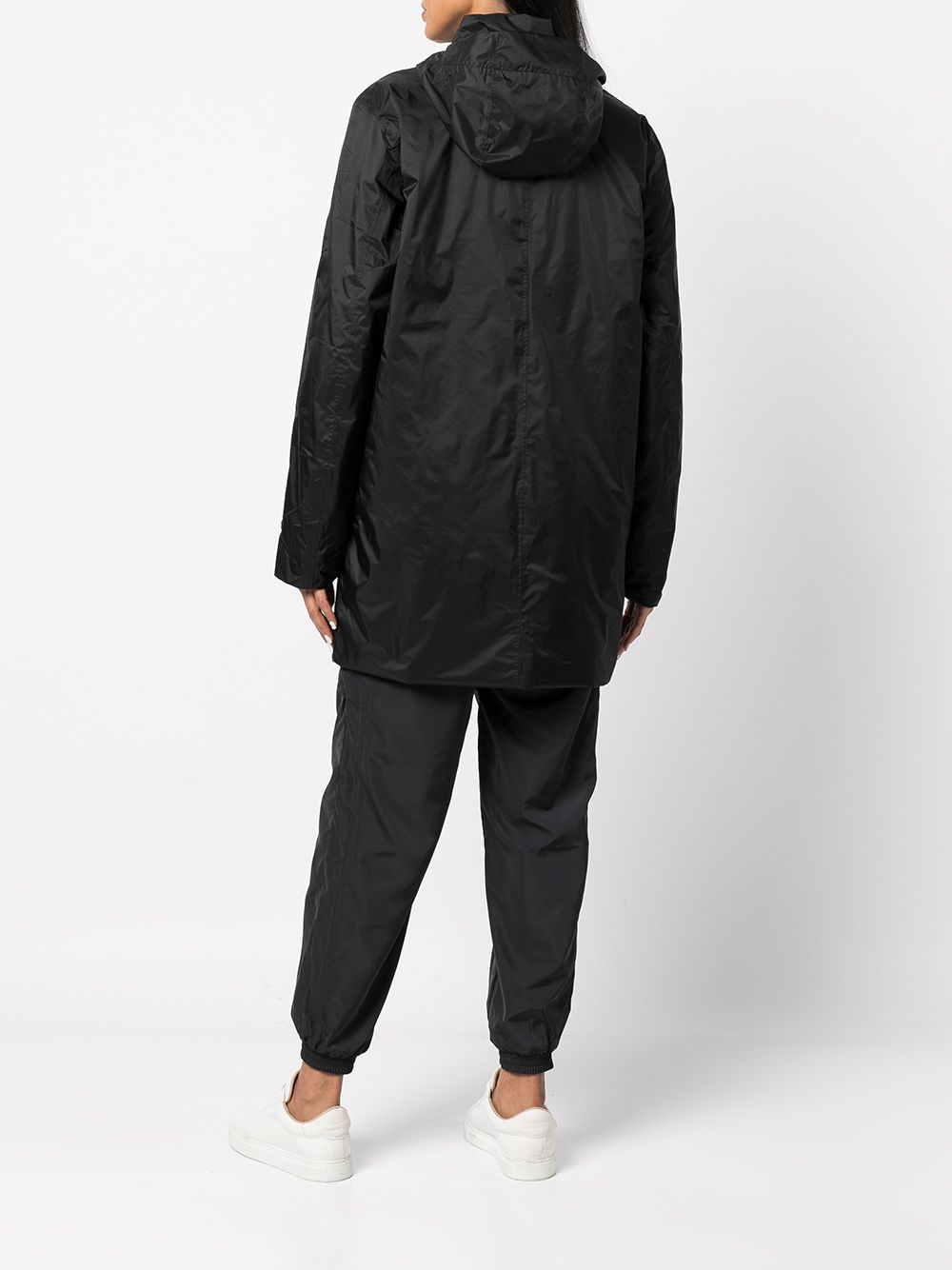 imperméable à capuche rembourré