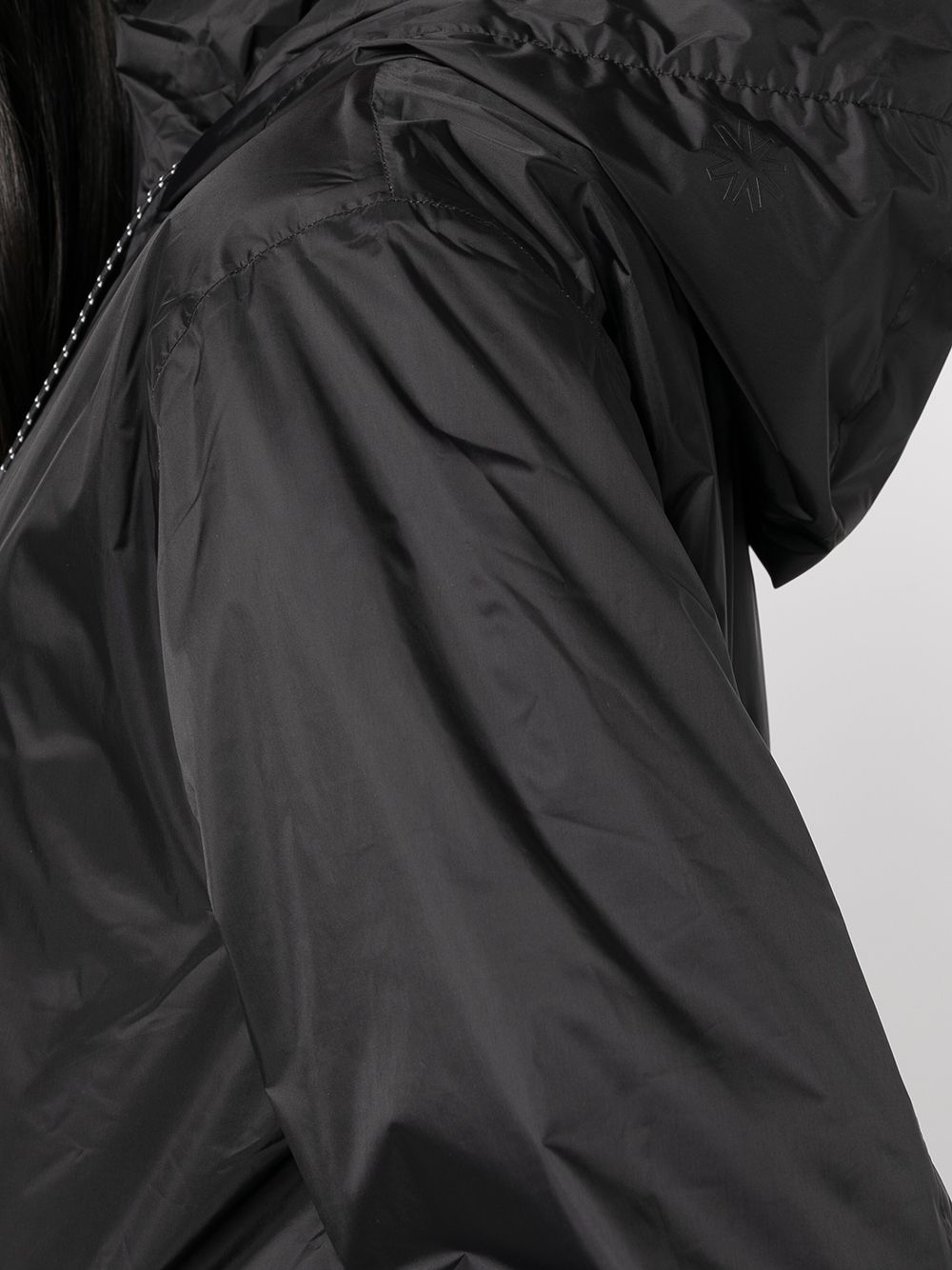 imperméable à capuche rembourré