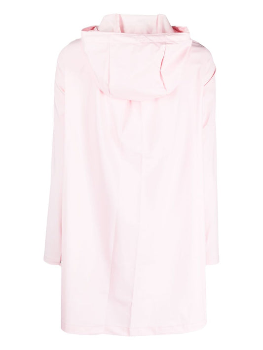 manteau à capuche avec cordon de serrage et logo