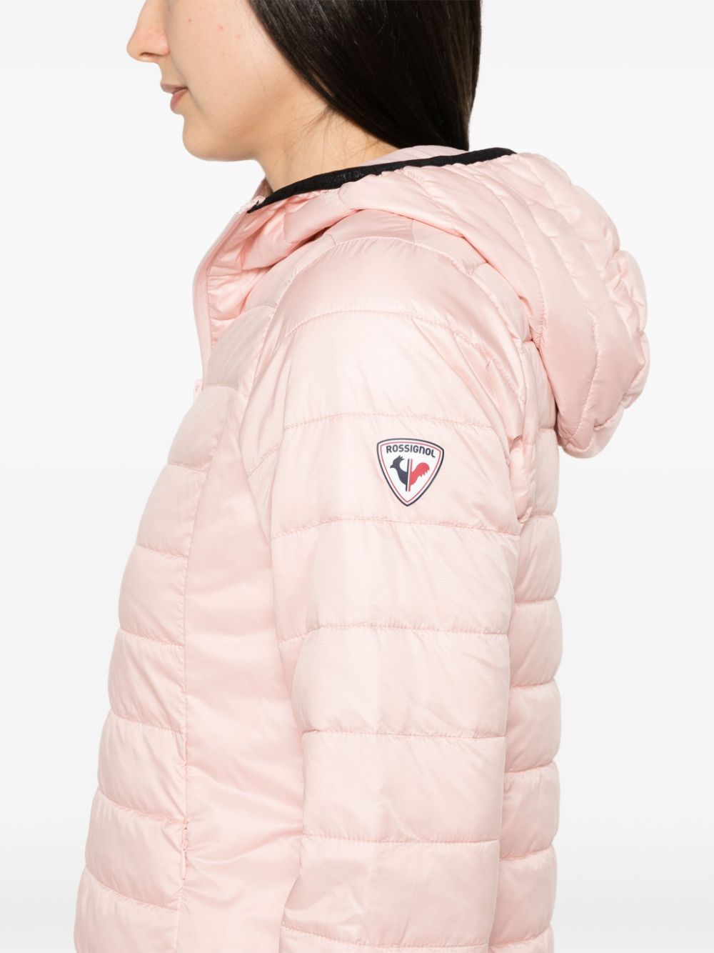 hooded insulated jacket