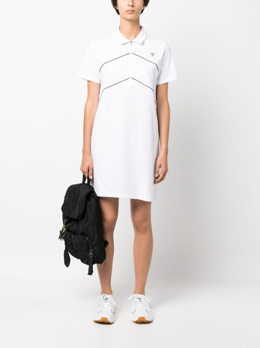 short-sleeve polo dress